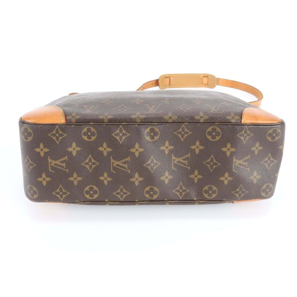 LOUIS VUITTON Brown Monogram Leather Shoulder Bag - Picture 5 of 10